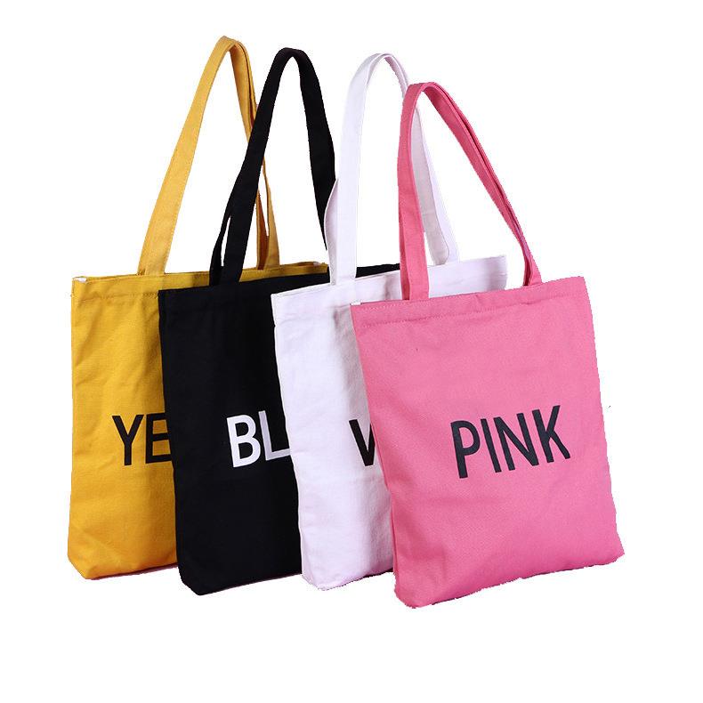 Promotional cheap blank cotton tote bags