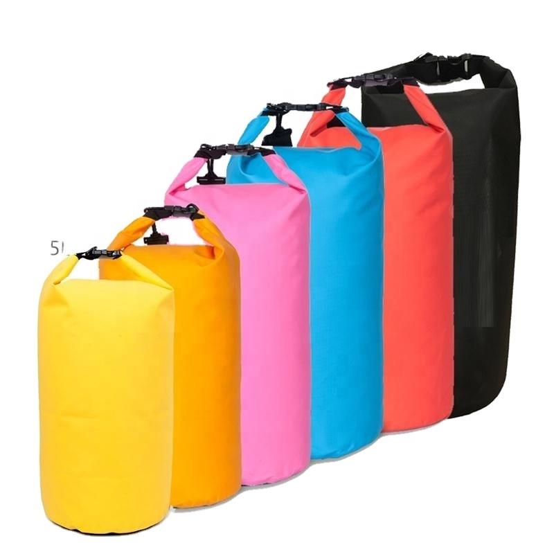 Outdoor PVC Tarpaulin Climbing Dry Bag 2L-40L Duffle Ocean Bag Hiking Backpack