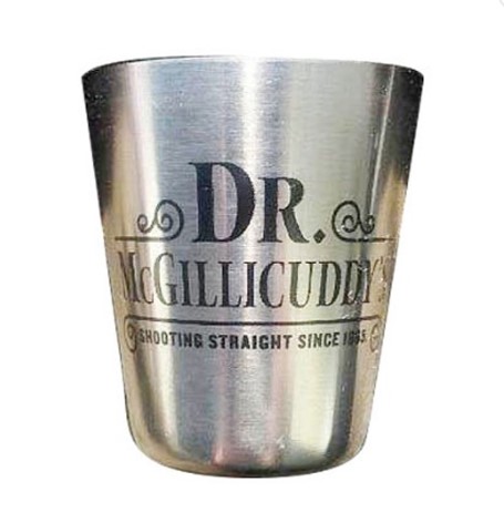 Customized Whiskey Shot Glass  304 stainless steel metal wine cup