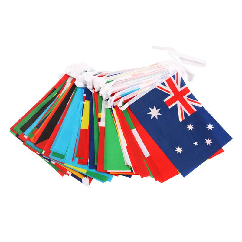 Wholesale Promotion Country Felt Pennant String Flags