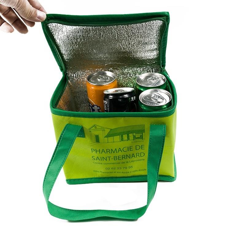 Aluminum Foil Kids Lunch Bag Eco Custom Non Woven Cooler Bag