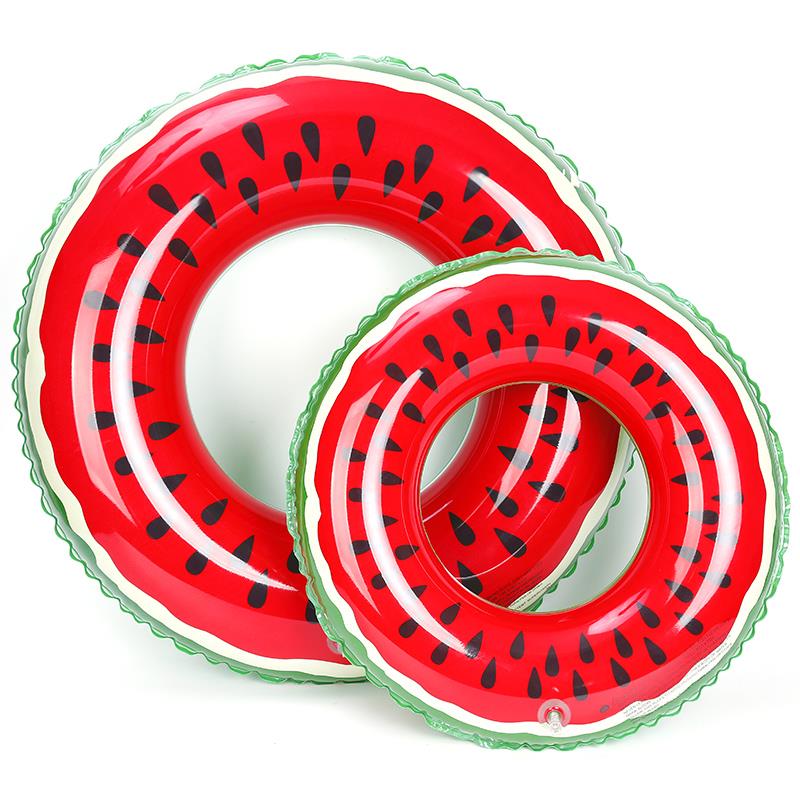 PVC Watermelon Swim Ring Inflatable Tube Pool swimming ring