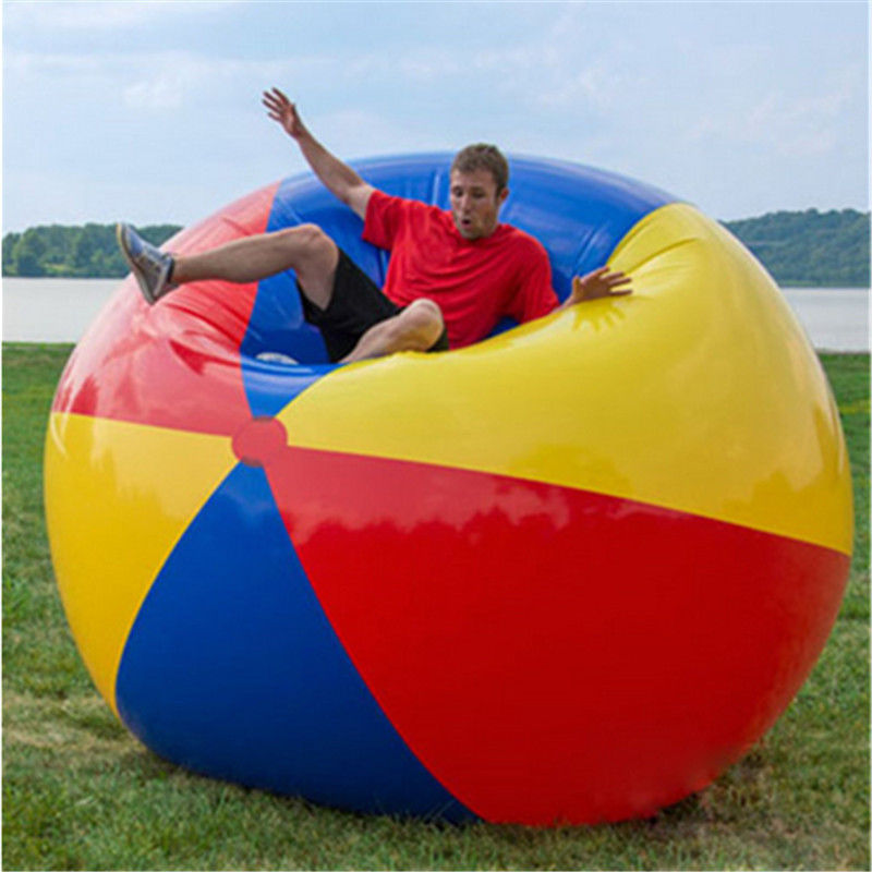 200cm Giant Colorful Beach Volleyball Inflatable Beach Ball Inflated ball toys