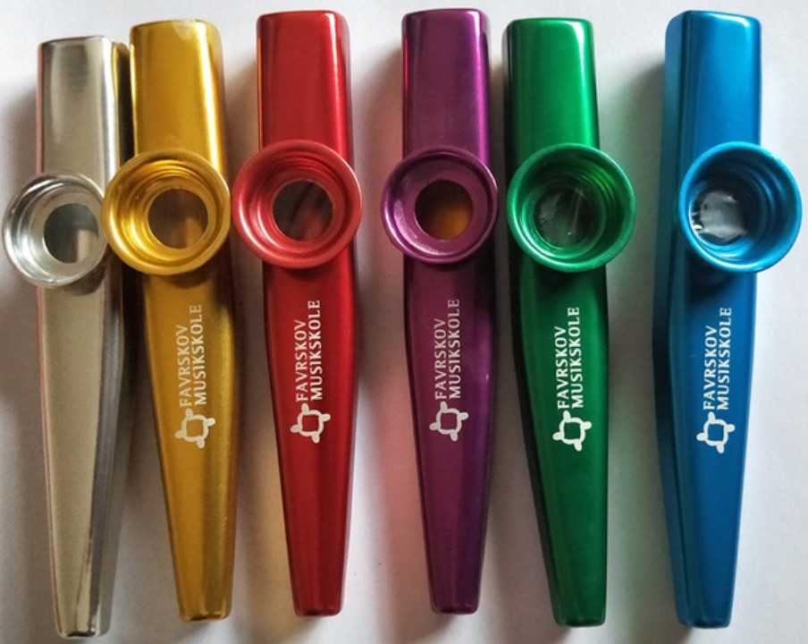 Factory Hot Sale Musical Instrument Promotional Gift Metal Kazoo