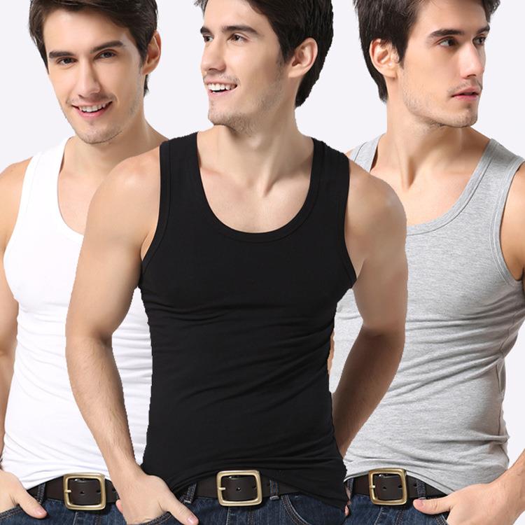 Modal Mens Camisole Vest Men Tank Tops Mens Singlet