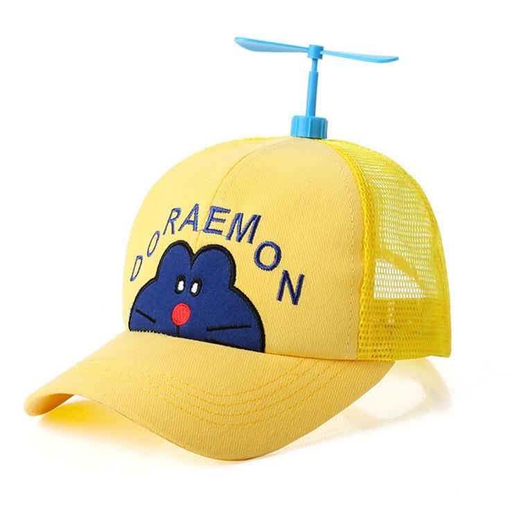 Propeller bamboo dragonfly baseball cap children sunshade parent-child toy cap