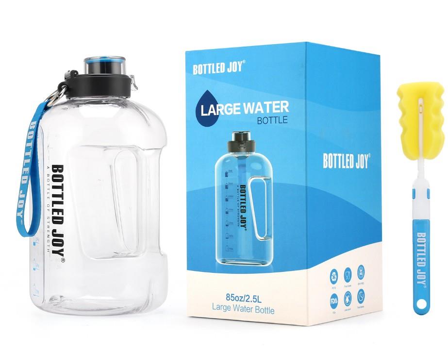 2.5L leakproof PET plastic drink bottle