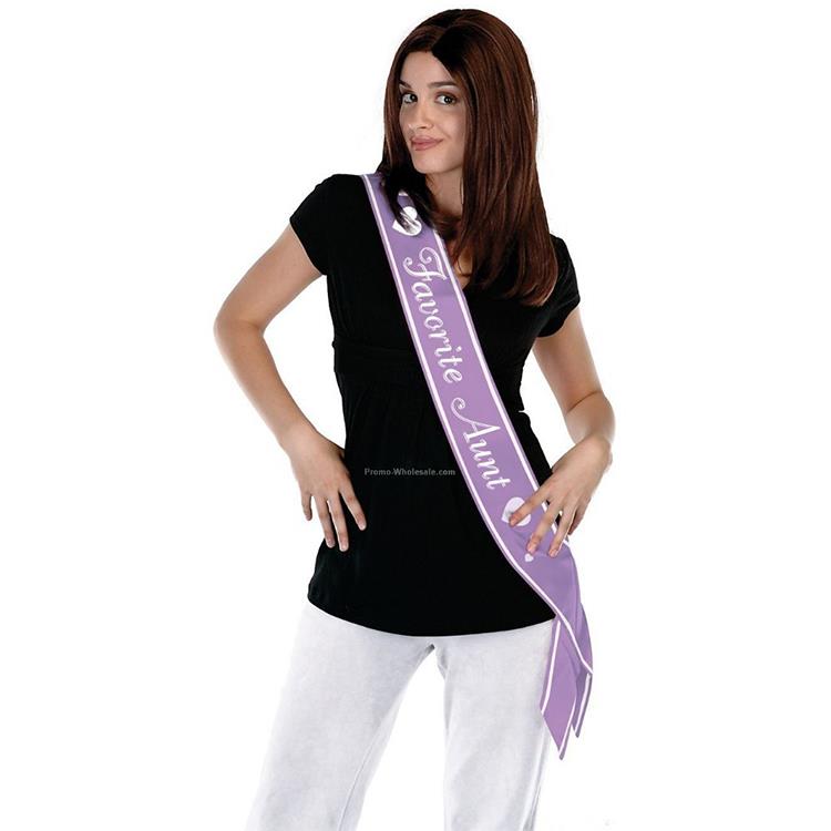 Custom Pageant Bride and Miss World Ceremony Sashes