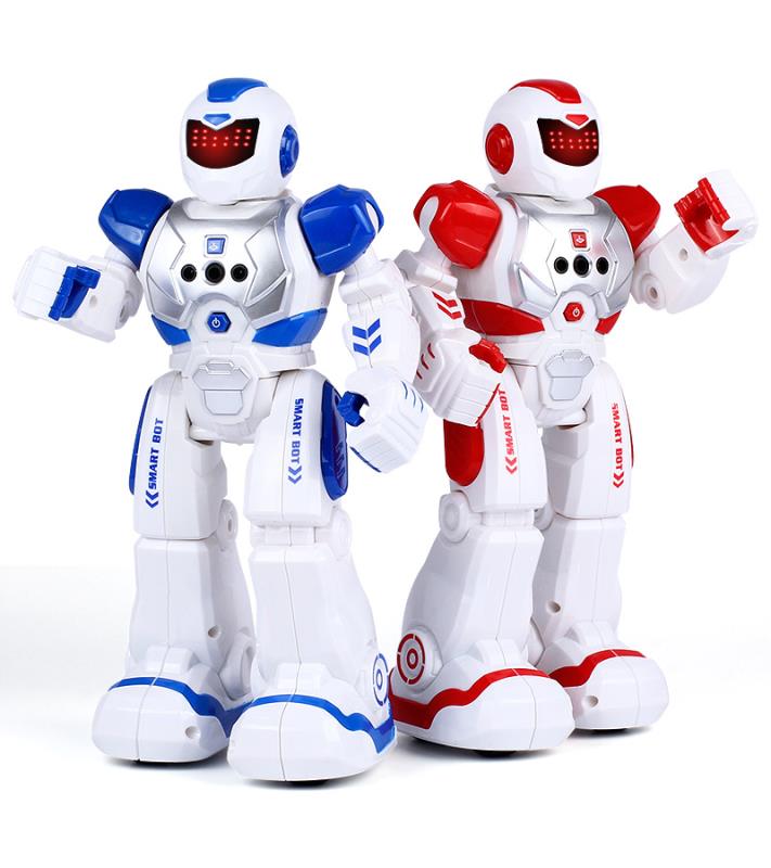 Control Electric Singing Induction Robocop Early Education Robot Children Toys