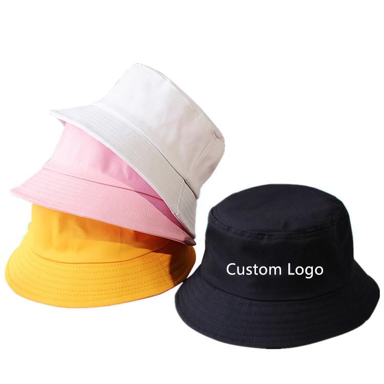 fisherman bucket caps cotton fishing bucket hat with custom logo