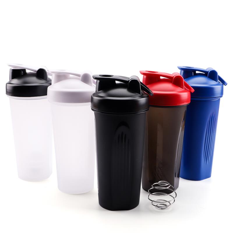 Classic Eco Friendly Custom Logo Plastic Shaker Water Bottles Gym Protein Shakers Cup