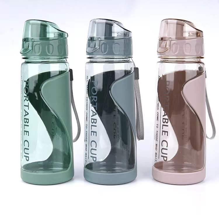 Sport Plastic Water Bottle Portable Bottle Leakproof BPA Free Space Cup