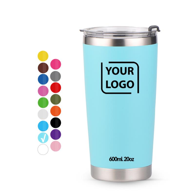 20oz Double Wall Vacuum Insulated Travel Coffee Mug Tumbler Stainless Steel Tumbler Cup Mug with water proof Lid