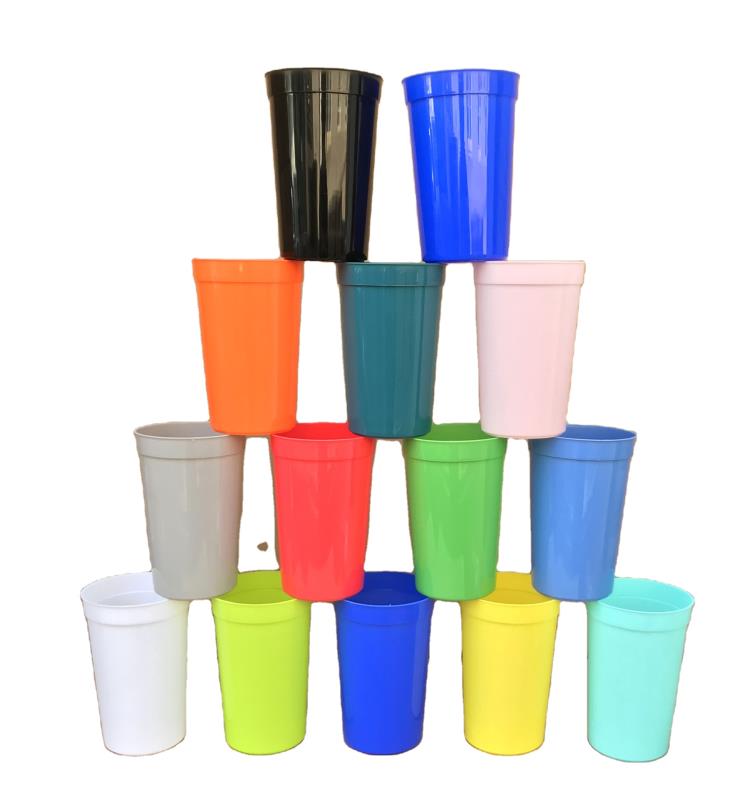 12oz 22oz 16 oz Custom Stadium Cups Plastic Personalized Beer wedding party event cup