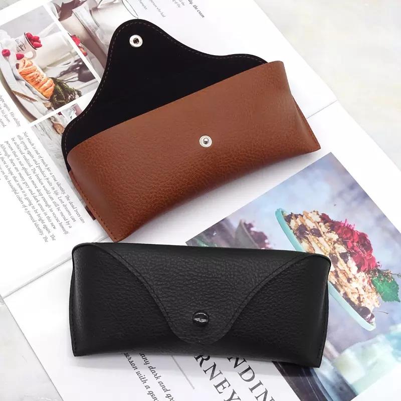 PU Leather Sunglasses Carrying Case Eyeglasses Case Pouch Protective