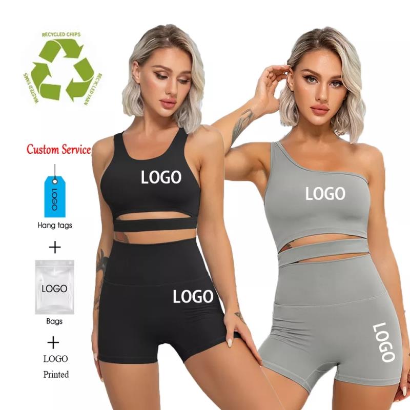Wholesale Yoga Eco Gym Wear Clothing Athletic Wear Custom Recycled Fitness Activewears