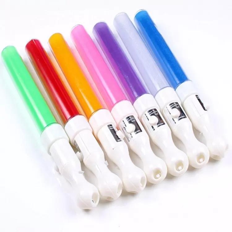 Christmas Party Decoration Customized Wireless Remote Controlled Rechargeable LED Glow Sticks