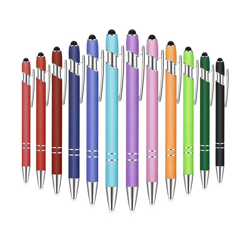 2022 Promotional gift custom logo multifunctional ballpoint stylus touch screen pen