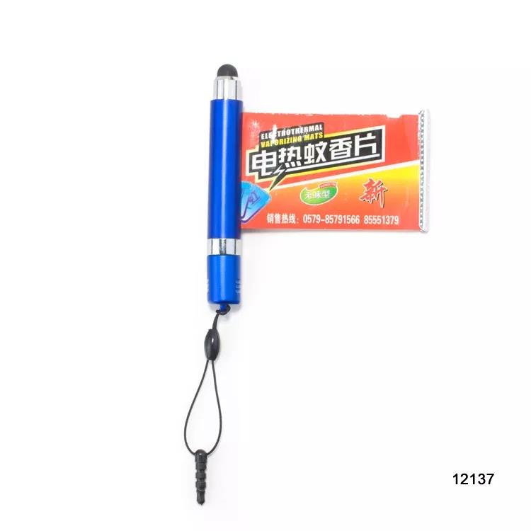 adverting banner flag stylus touch pen with log