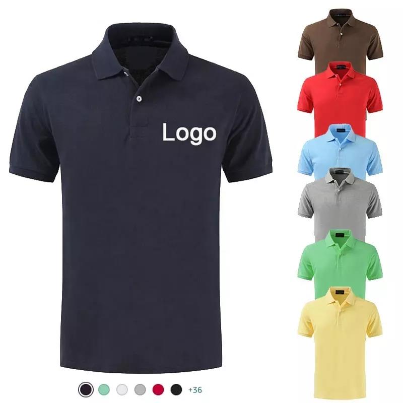 QUICK DRY Golf Sport Polo School Plain Cotton Polyester Deodorization Breathable Smell Proof Polo Shirt