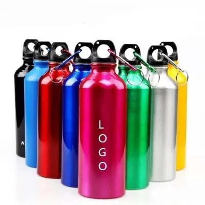 Customized outdoor sport aluminium water bottle for promotion