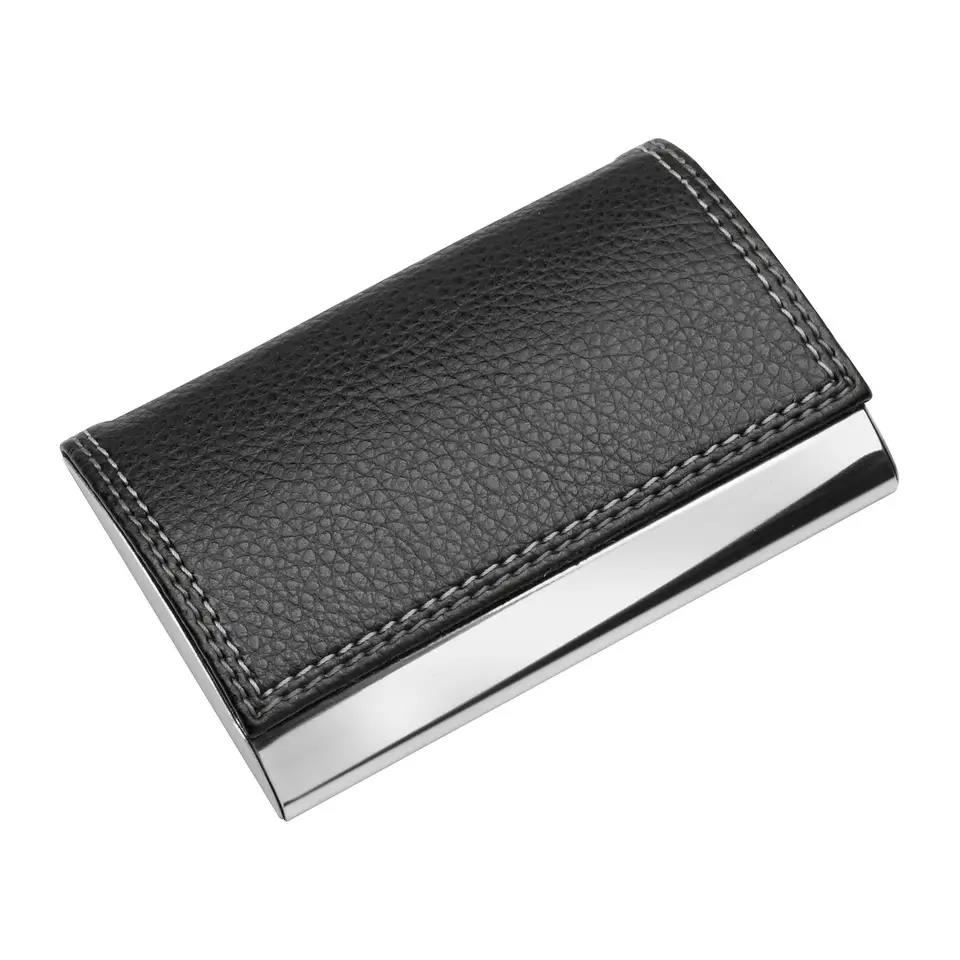Leather Business Card Holder and Personalized and Monogrammed Business ,Custom Business Card Case