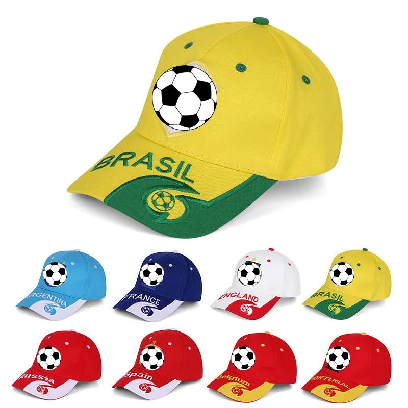 Custom embroidery Soccer sports hat