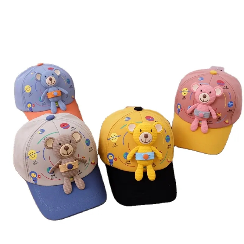 Cute Bear Accessories Child Hats