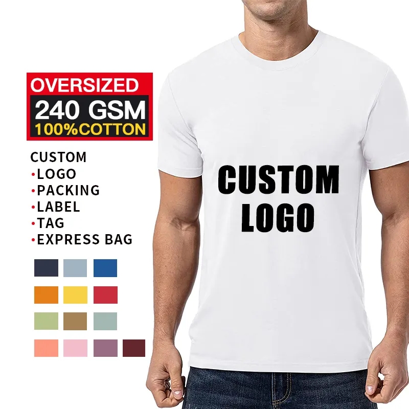 Make Your Own Brand Custom Text Name Personalized Message or Image Unisex T-Shirt Ultra Soft 100% Cotton Homme Men Tee
